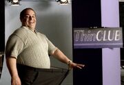 Vito posing at the thin club