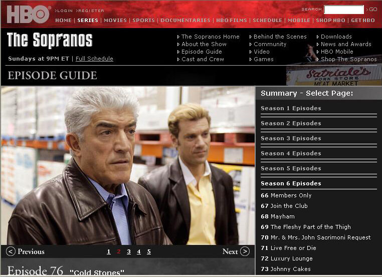 Episode Guide The Sopranos Wiki Fandom
