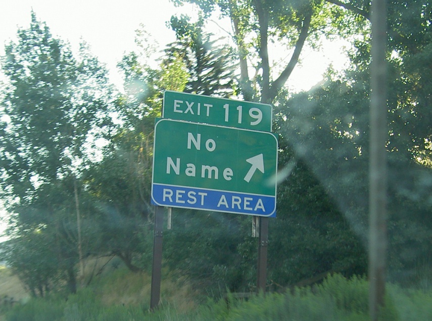 No Name is a rest area at Exit 119 in Colorado, famous for it's seriou...