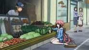 Ikaros meeting the original Watermelon for the first time.