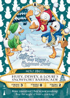 Huey, Dewey, & Louie's Snowfort Barricade