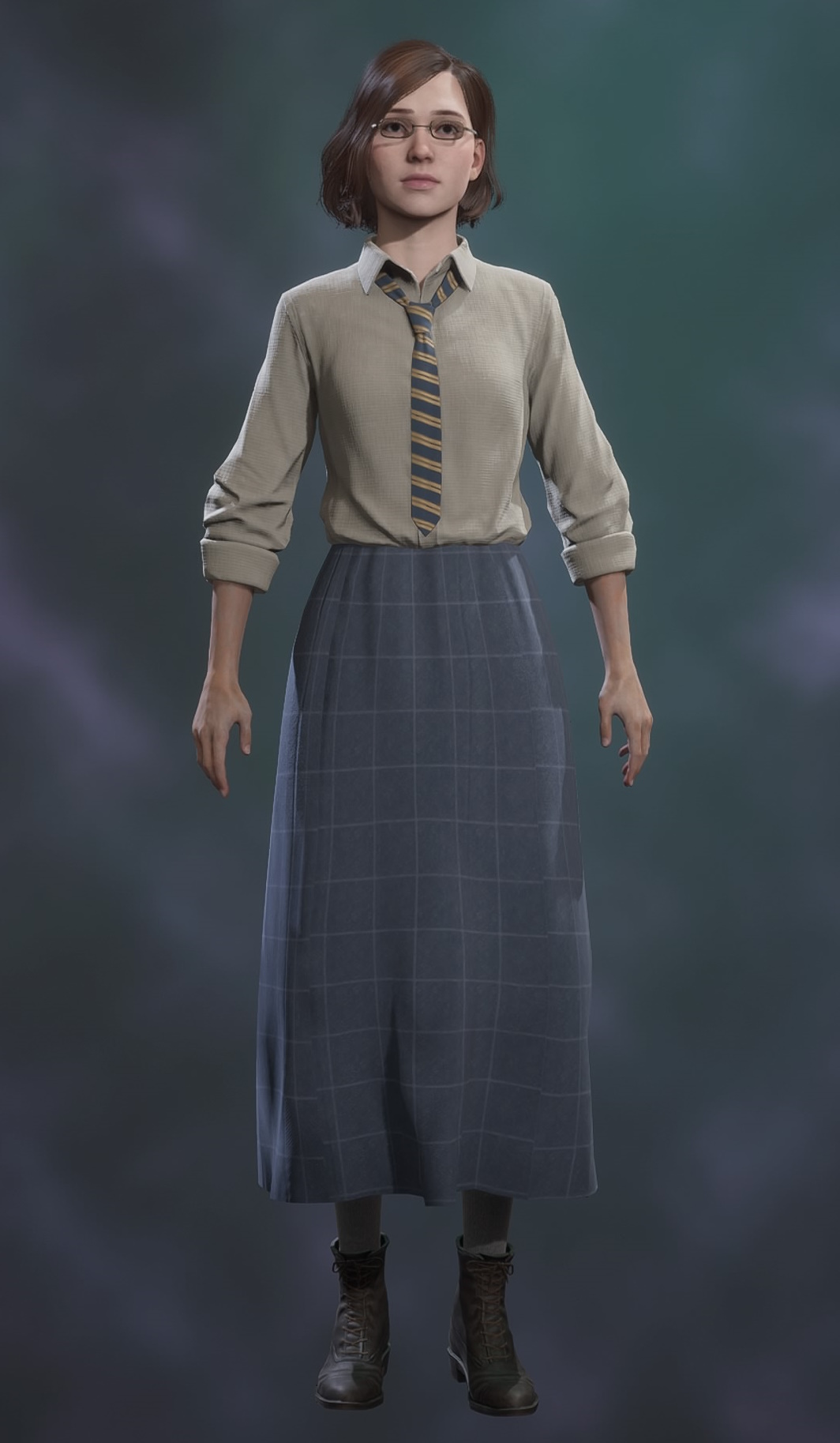 Plaid Shirt and Tie School Uniform, Hogwarts Legacy Wiki