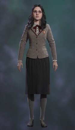 Hogwarts embroidered skirt 2025