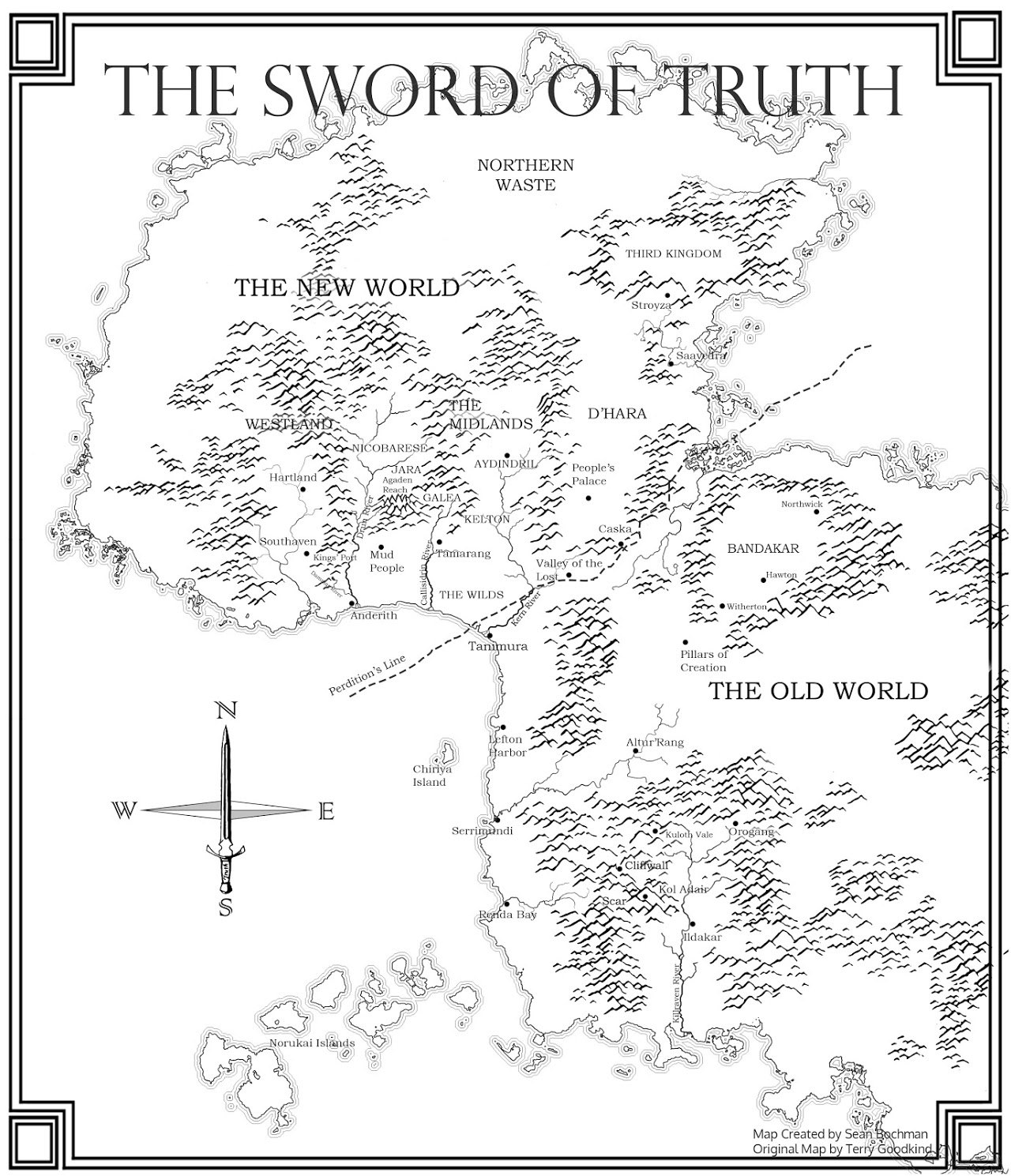 Sword Of Truth Map Category:maps | Sword Of Truth Wiki | Fandom