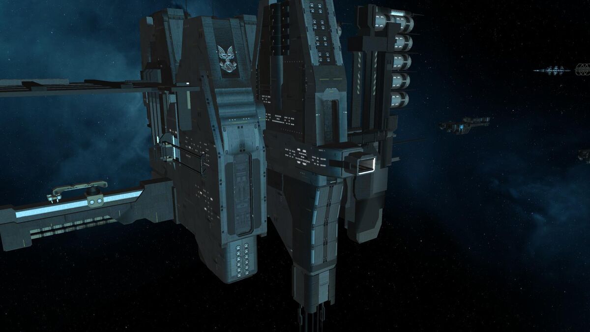 unsc space station huge