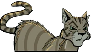 Pitkähäntä sarjakuvaromaanissa A Thief in ThunderClan.