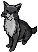 Mutaturkki kirjan Yellowfang's Secret sarjakuvassa.