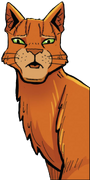 Tulitähti sarjakuvaromaanissa A Thief in ThunderClan.