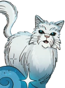 Valkomyrsky sarjakuvaromaanissa Ravenpaw's Path.