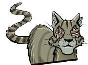 Pitkähäntä sarjakuvaromaanissa A Thief in ThunderClan.