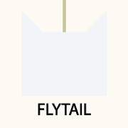 Flytailin ikoni virallisen Warrior Cats -sivuston sukupuussa.
