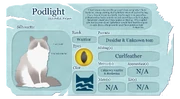 Palkoloisteen tietosivu virallisella Warrior Cats -sivustolla.
