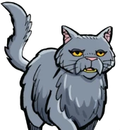 Keltahammas sarjakuvaromaanissa Exile from ShadowClan.