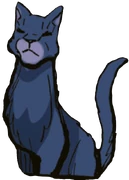 Sinitähti sarjakuvaromaanissa Exile from ShadowClan.