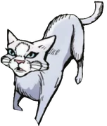 Terälehti sarjakuvaromaanissa SkyClan and the Stranger.
