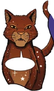 Tammisydän sarjakuvaromaanissa A Shadow in RiverClan.