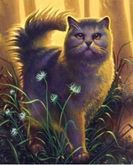 Keltahammas kirjan Yellowfang's Secret kannessa.