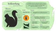 Keltahampaan tietosivu virallisella Warrior Cats -sivustolla.