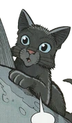 Crowkit sarjakuvaromaanissa Ravenpaw's Path.