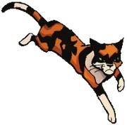 Keltaturkki-ASIR.png (28 KiB) Keltaturkki sarjakuvaromaanissa A Shadow in RiverClan.