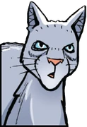 Pajuturkki sarjakuvaromaanissa A Thief in ThunderClan.