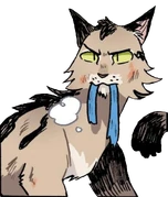 Pitkähäntä sarjakuvaromaanissa The Prophecies Begin, volume 1.