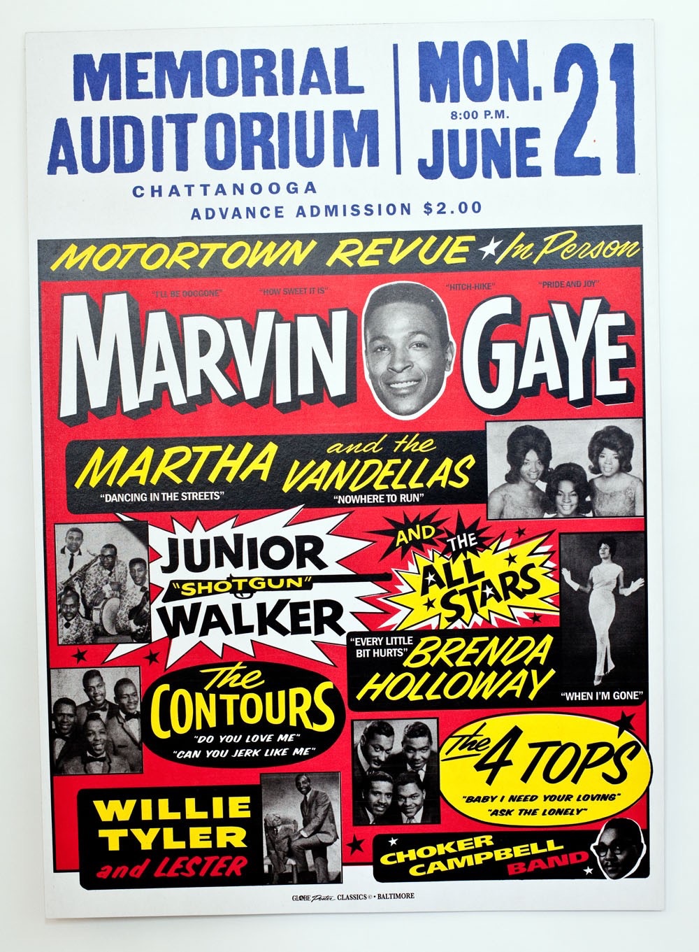 June 21, 1965 Memorial Auditorium, Chattanooga, TN Soul Concerts Wiki