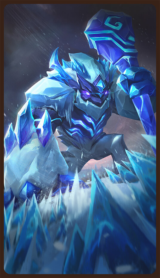 ледяного стража. ледяного стража. ледяной страж. морозные стражи лига легенд. ледяной воин.