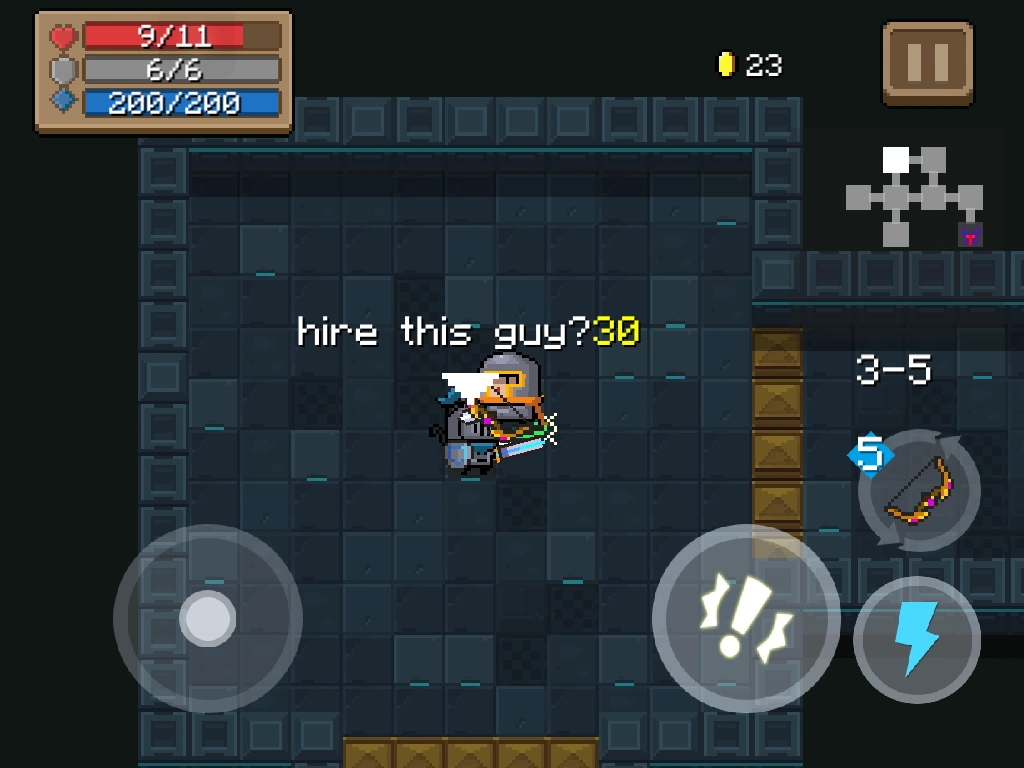 soul knight robot hero