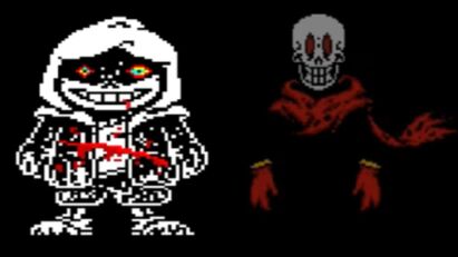 UnderTale Hard Mode Sans Figh by FDY Completed (HP INF)