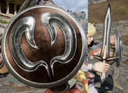 Omega Sword & Elk Shield, when using Sophitia's Colour 2