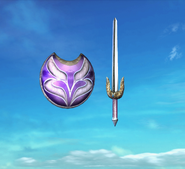 Ω Sword & Elk Shield (2P)