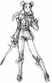 Concept art of Leixia from Soulcalibur V