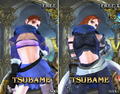 Tsubame's outfits in Soulcalibur III.