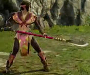 Seong Mi-na wielding the Scarlet Thunder in Soulcalibur VI