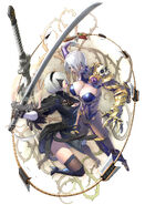 2B's and Ivy's official promotional artwork.