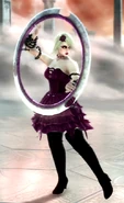 Millicent's 1P outfit. With weapon.