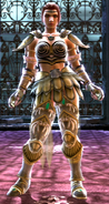 Kisandra's 2P outfit on Soulcalibur IV.