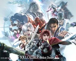 Jogo SoulCalibur: Broken Destiny - PSP