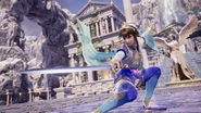Xianghua wielding the Krita-Yuga in Soulcalibur VI