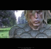 Although the film was supposed to be live-action, a conceptualised image of Siegfried was sent to The Fighters Generation