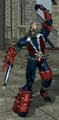 Spawn's 2P costume from Soulcalibur II