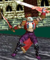 Player 2 costume (variation B) in the arcade version