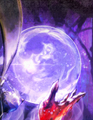 Viola seen in the Crystal Ball from Amy's Soul Chronicle