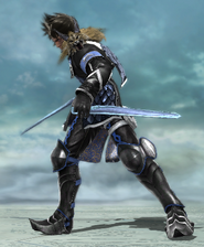 Riley Wielding Soul Calibur