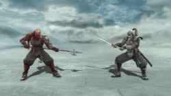 Edge Master's Wind Divide Flare in Soulcalibur V.