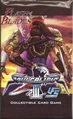 A Universal Fighting System starter deck featuring Yoshimitsu and Taki