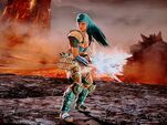 Screenshot: of Shinecalibur's 2p Costume (Available as Download)