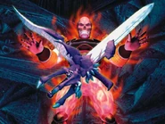 Soul Edge, as he appears in Soul Edge, equipped by Inferno (spirit form).