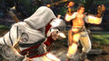 Screenshot of Ezio from Soulcalibur V